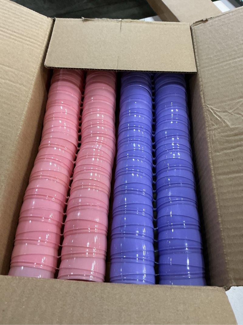 Condition photo showing New/Like New for octeric 240pcs easter eggs, 2.3" fillable pastel colors plastic easter eggs empty for easter hunt, easter basket stuffers, party favor, classroom prize supplies