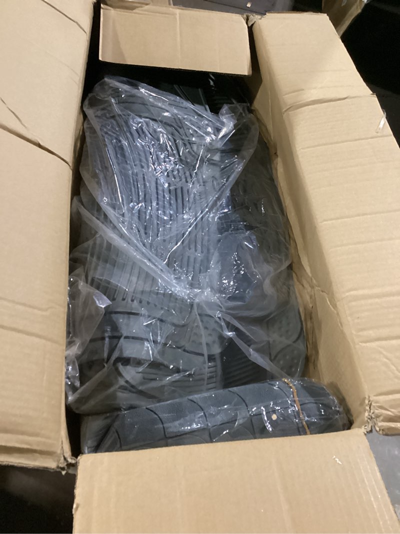 Condition photo showing Good Condition for fh group climaproof™ trimmable non-slip vinyl floor mats full set - universal fit for cars trucks and suvs (gray) f11306 + f16400 gray combo set