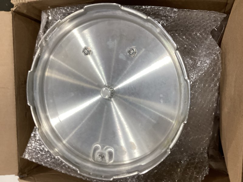 Condition photo showing As Is for WantJoin 14 Qt Aluminum Pressure Cooker with Release Valve, Canner