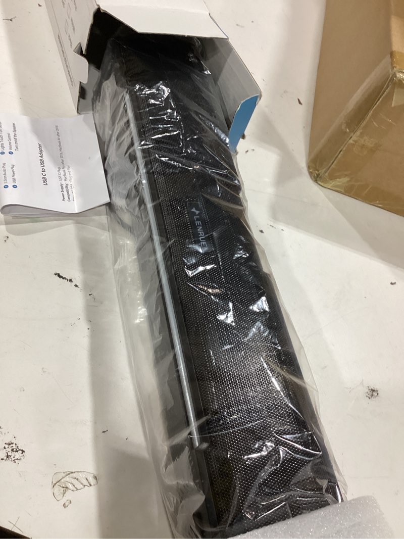 Condition photo showing Good Condition for lenrue g11 computer speakers for desktop, touch lights pc speakers with surge clear sound, usb c/usb powered, aux audio for computer desktop pc laptop desk black