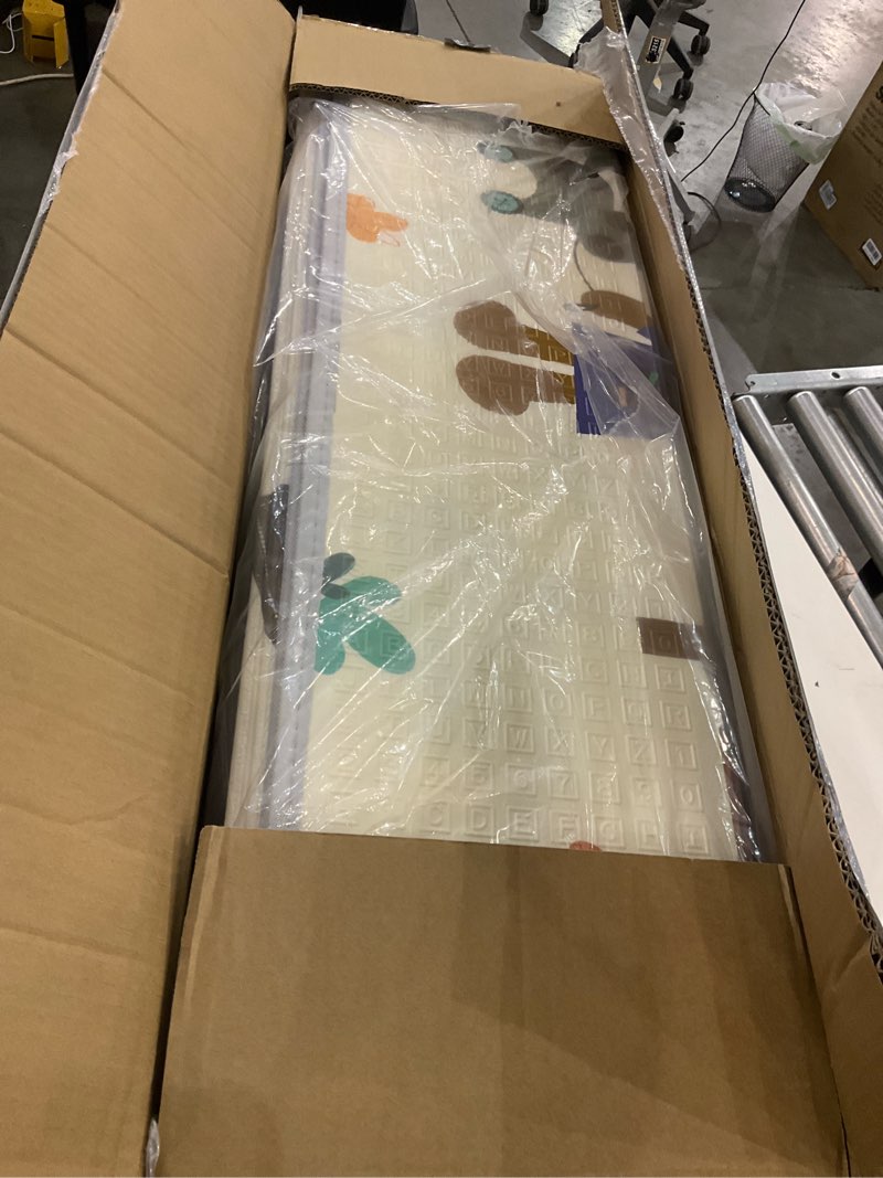 Baby Playpen with Mat, Large Baby Play Yard for Toddler, BPA-Free, Non-Toxic, Safe No Gaps Playards 