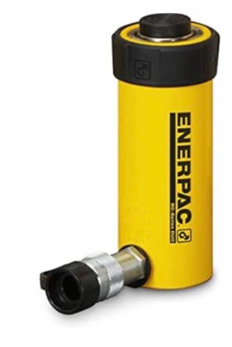 Enerpac - RC102 RC-102 Single-Acting Alloy Steel Hydraulic Cylinder with 10 Ton Capacity, Single Por