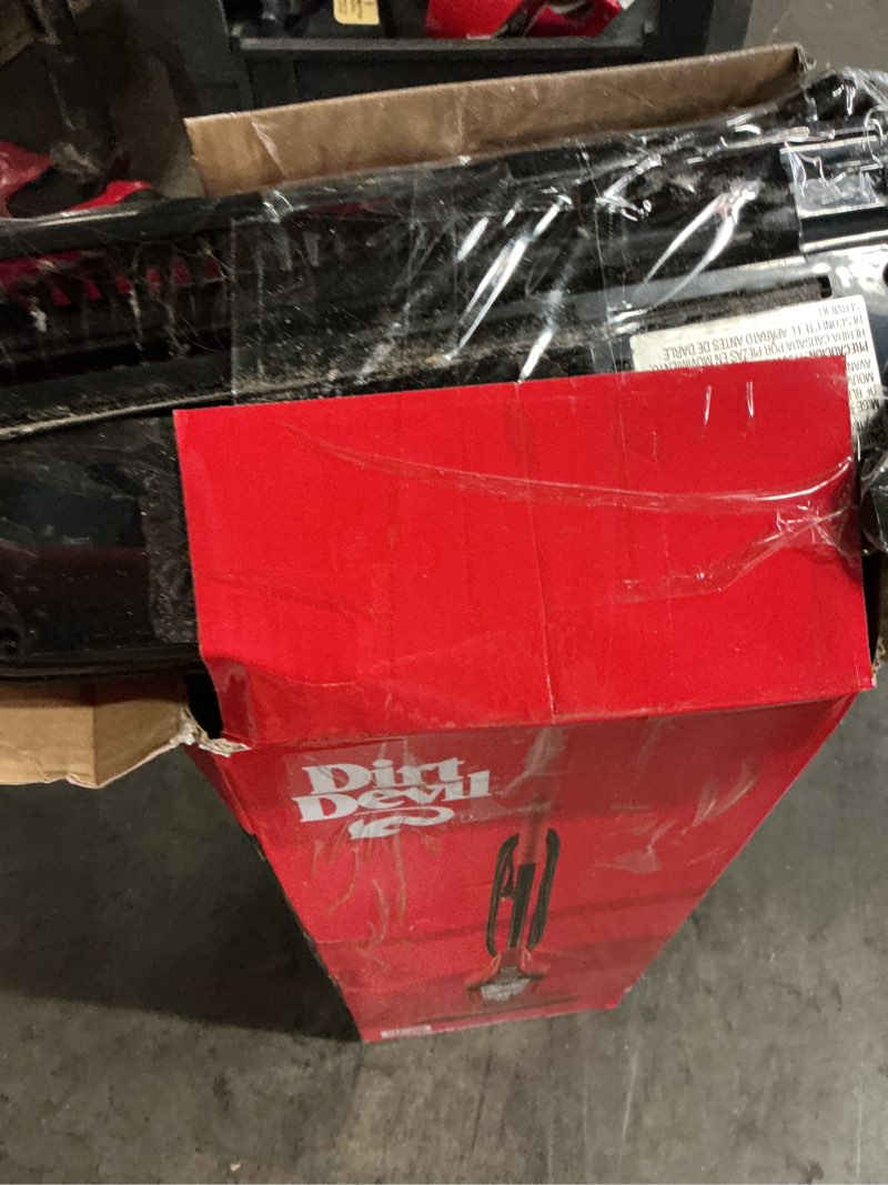 Condition photo showing As Is for vibe 3-in-1 bagless lightweight corded stick vacuum cleaner (broken /demagned )