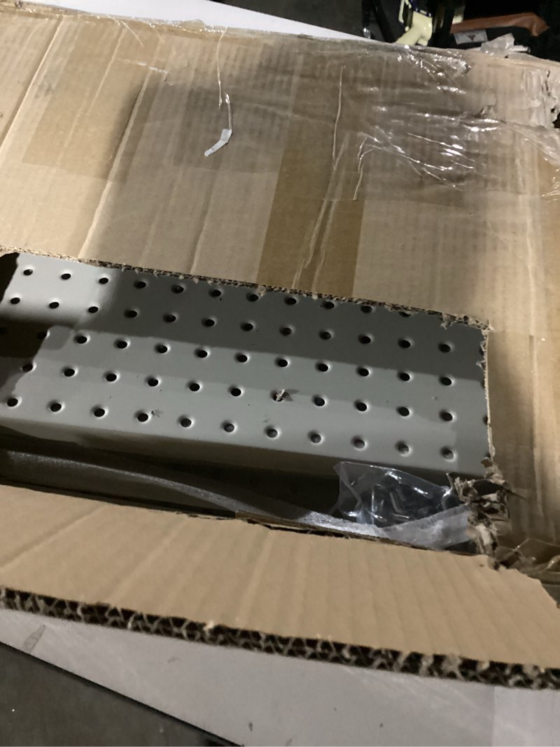 Condition photo showing As Is for Ultrawall Pegboard Wall Organizer, 48X 36 inch Garage Storage Pegboard with Hooks Storage Bins Tool Board Panel Tool Organizer