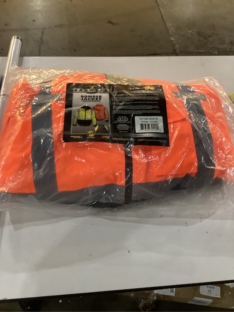 Condition photo showing New/Like New for Class3 High Visibility Bomber Jacket with Built-in Liner