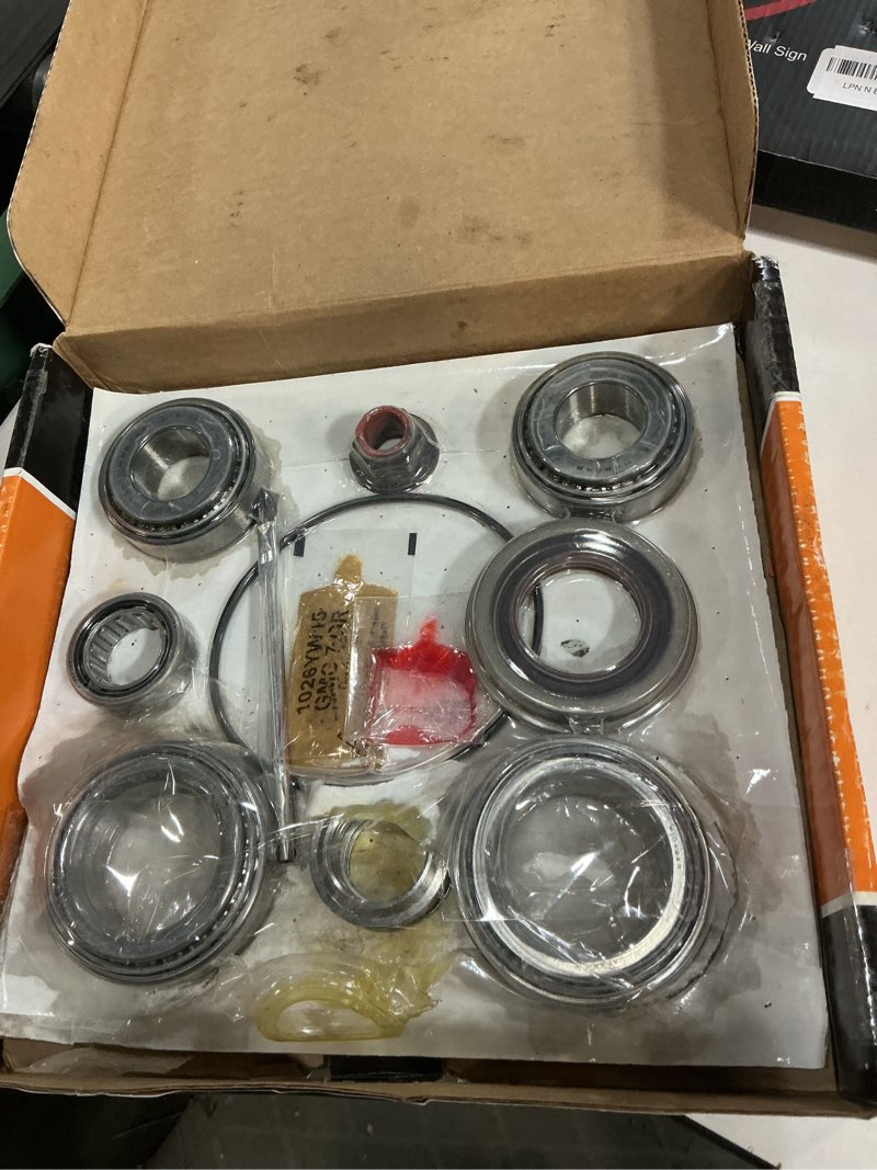 Condition photo showing As Is for motive gear r9r325s rear bearing kit for a ford 9" differential with timken tapered bearings