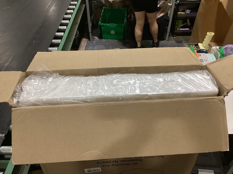 Condition photo showing Good Condition for dream on me honeycomb orthopedic firm fiber standard baby crib mattress, greenguard gold and jpma certified, 5” fiber core optimum support, fits crib and toddler bed, waterproof vinyl cover white