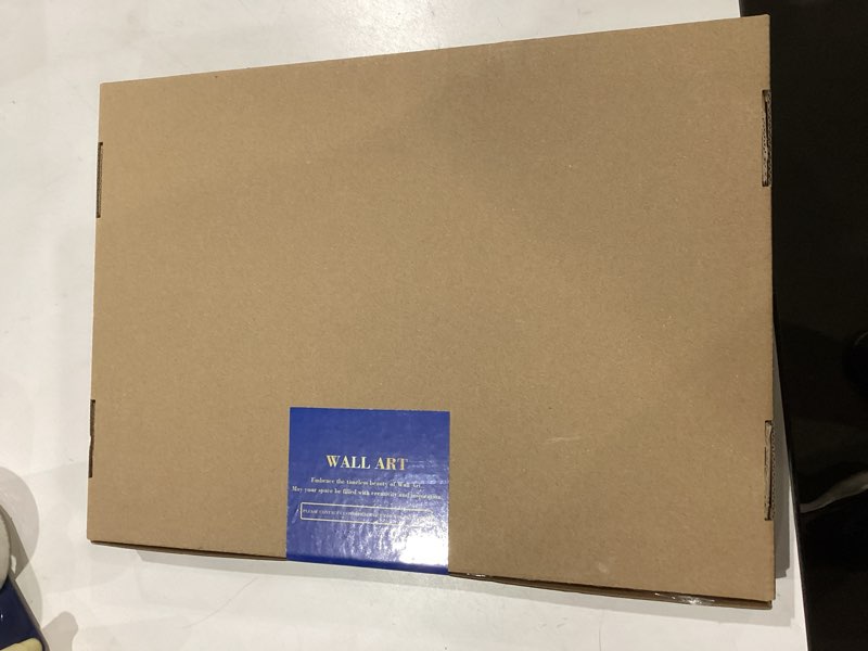 Condition photo showing New/Like New for William Morris Canvas Wall Art Set of 2, Vintage Moon & Stars Posters Prints Painting Art, Framed Botanical Art Wall Decor for Bedroom Kitchen Living Room Office 12x16 Inch morris starry sky - canvas 12x16 in