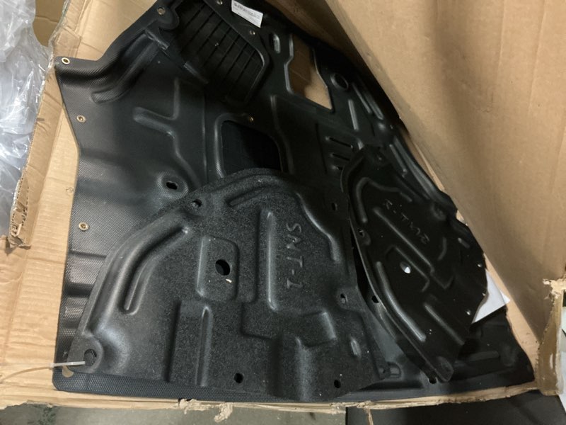 Condition photo showing Good Condition for engine splash shield fit for hyundai sonata 2020-2023 engine case guard under cover compatible with 2021 2022 sonata front engine guard mud flaps black