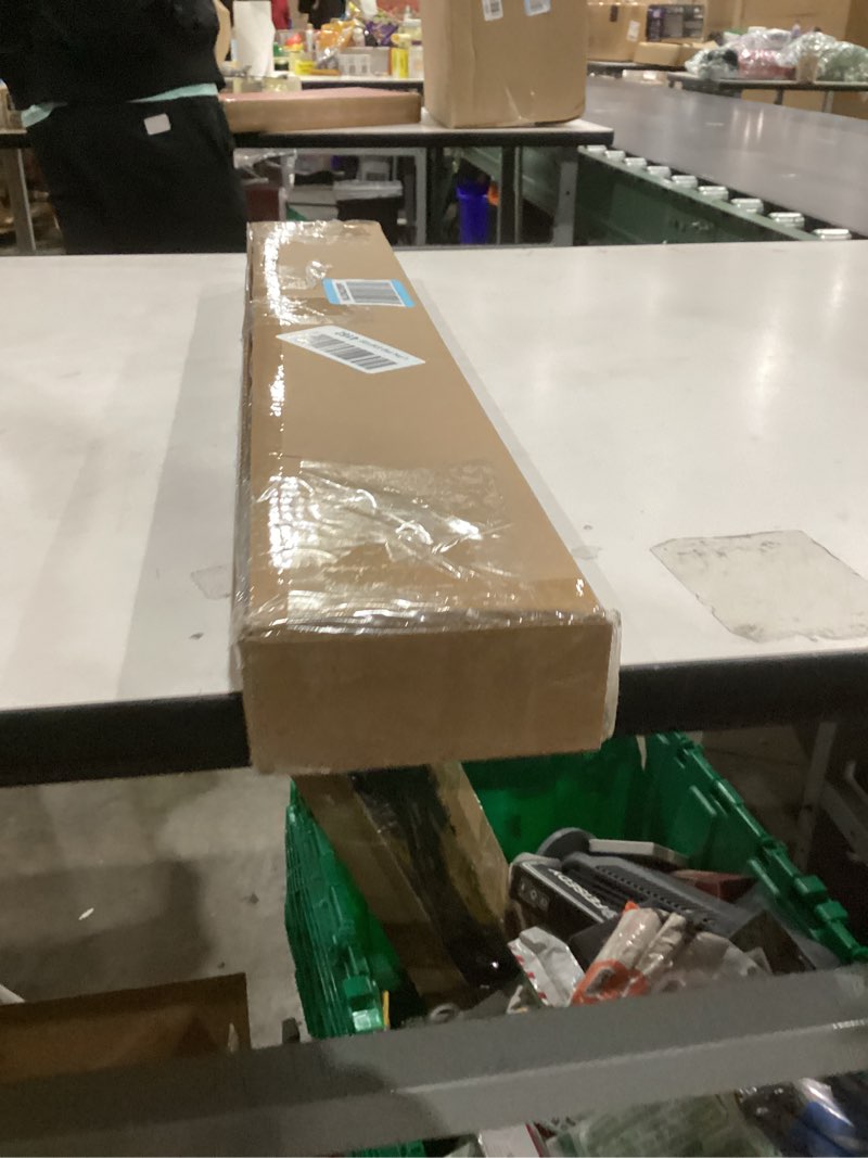 Condition photo showing New/Like New for LazBlinds Cordless Cellular Shades, No Tools No Drill Blackout Honeycomb Shades Pleated Blinds for Windows, 24.5'' W x 48'' H, Silver White Blackout-silver White 24 1/2'' W x 48'' H