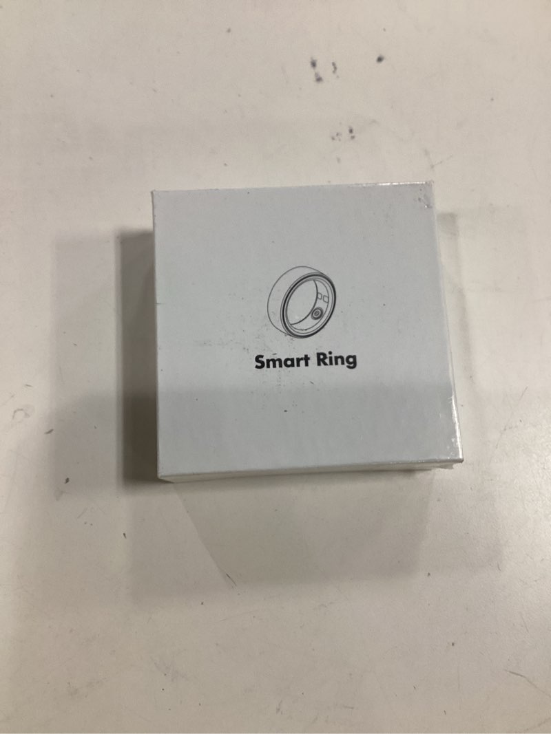 Condition photo showing New/Like New for Smart Ring, Size First, Health Ring No App Subscription, Women’s Health, Heart Rate, Blood Oxygen, Fitness Monitor, Sleep Tracker, Up to 7-Day Battery, Smart Rings for Men/Women BJ02 (Gray, 9) Gray 9