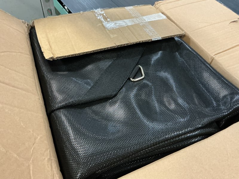 Condition photo showing Good Condition for vevor replacement trampoline mat, jumping mat fits 12/13/14/15 ft frame, universal jumping round trampoline, uv-resistant mat with spring tool & 72/80/92 v-rings, fit 5.5"/6.5"/7" spring length 14ft-72 v-rings-fit 5.5" spring length