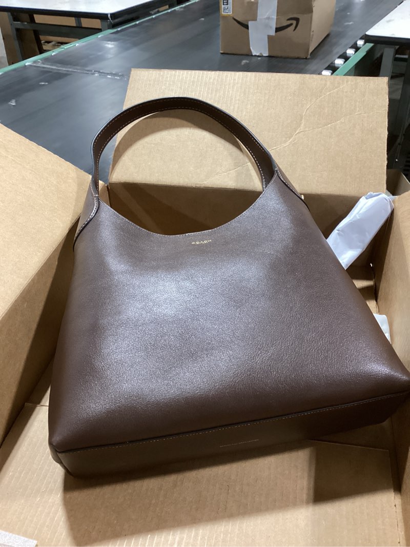 Condition photo showing Good Condition for Coach Brooklyn Shoulder Bag 34 One Size B4/Maple