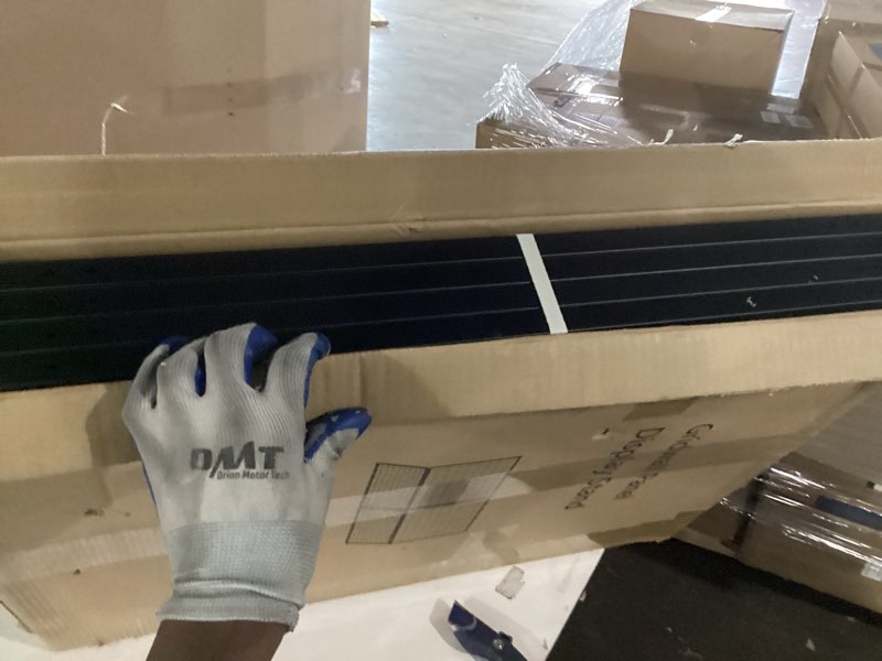 Condition photo showing Good Condition for deyegelea foldable gridwall display panel - 2 pack of 2x5 ft heavy duty z unit wire grid wall panels for retail store, trade show, pop up shop, versatile merchandiser display