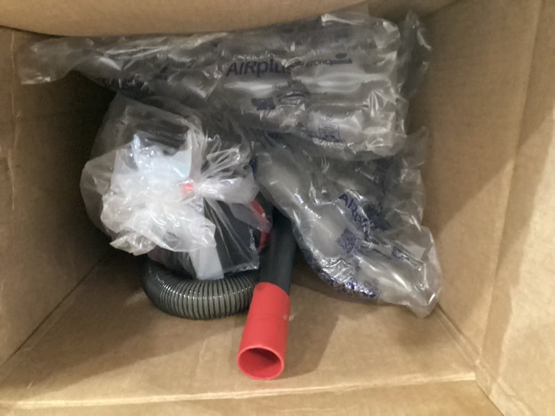 Condition photo showing As Is for sanitaire response commercial upright vacuum, sc5900a
