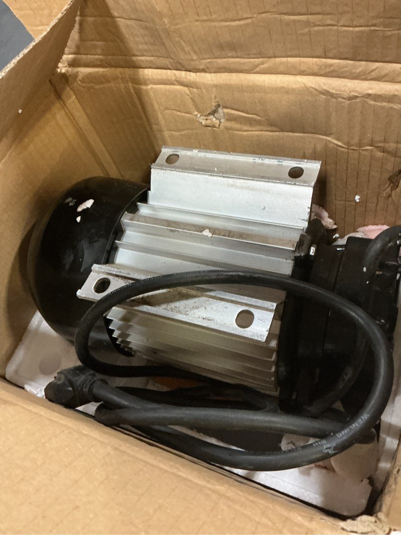 Condition photo showing As Is for 110v ac 16gpm electric self-priming diesel kerosene biodiesel oil fuel transfer pump