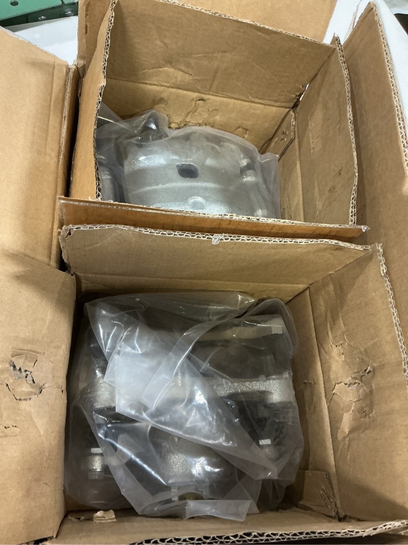 Condition photo showing Good Condition for cciyu 19b7102 19b7103 front left & right brake calipers with bracket for nissan for altima 2013-2019,for nissan for leaf 2014-2017 front driver & passenger side