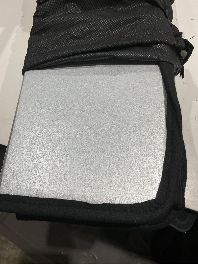Condition photo showing Good Condition for windshield sun shade deluxe compatible for 2024-2025 toyota tacoma silver reflective 6 layers accordion-folding front sun visor