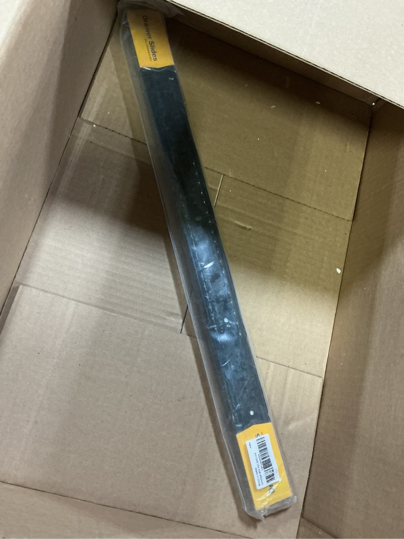 Condition photo showing Good Condition for soft close drawer slides 1 pair full extension 12 14 16 18 20 22 24 inch side mount pull out kitchen cabinet rails bracket replacement ball bearing tracks kit guide runner 100 lb capacity 24 inch soft close-1 pair