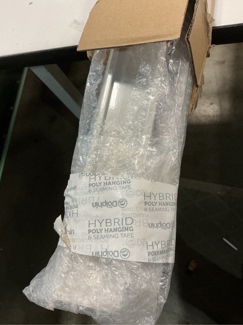 Condition photo showing As Is for LUCKUP Cordless Zebra Blinds Roller Shades for Window-Dual Layer Sheer Blinds Light Control with Valance Day Night Privacy Light Filtering Fabric, 56" W x 72" H, White 56"W x 72"H White-light Filtering