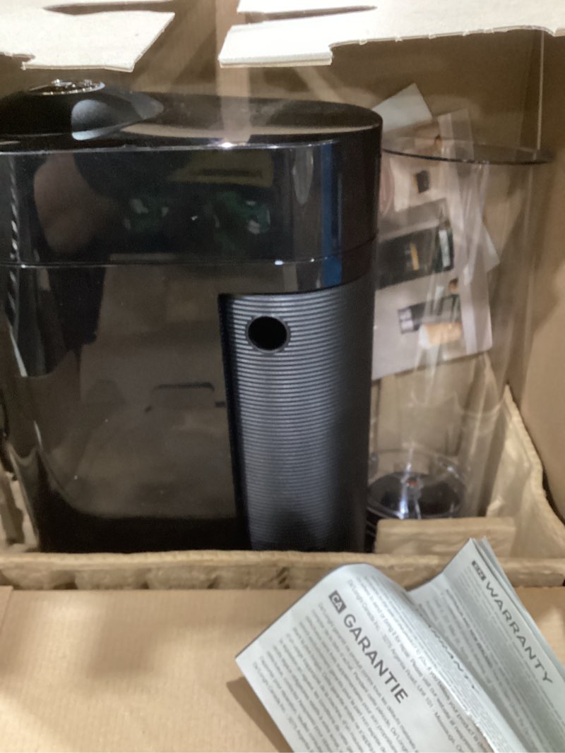 Condition photo showing As Is for Nespresso VertuoPlus Deluxe Coffee and Espresso Machine by De'Longhi, 37 Oz, Black Machine Only Black