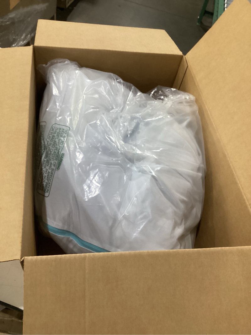 Condition photo showing New/Like New for Breescape Cooling Comforter Queen Size - BlendTek™ Q-Max>0.46 Tech, Breathable Blanket for Hot Sleepers & Night Sweats Relief, Premium Lightweight Summer Bedding, 96x96 Inches, Misty Gray Misty Gray Queen