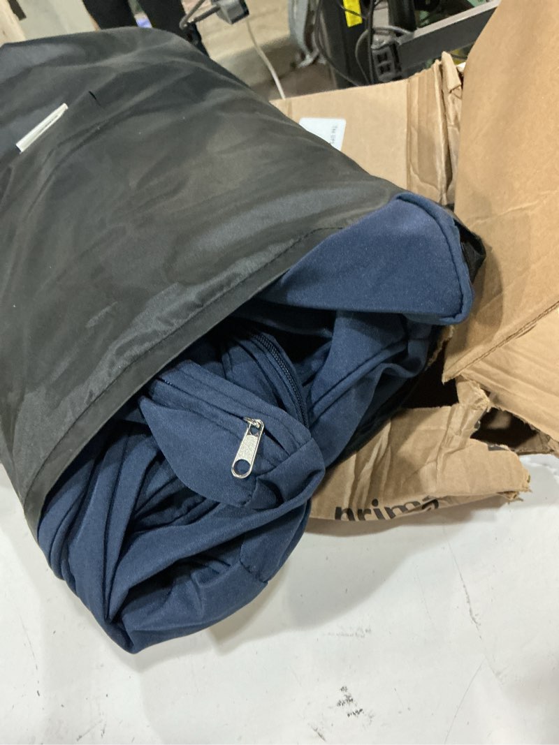 Condition photo showing Good Condition for 8pcs outdoor patio cushion covers replacement, 25.6" zippered outdoor cushion covers waterproof, uv resistant & washable patio furniture cushion covers waterproof for patio sectional, navy blue navy blue 8pcs-25.6in
