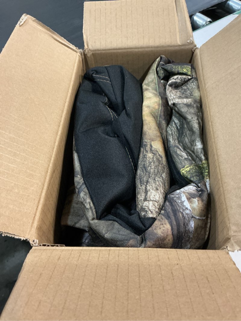 Condition photo showing Good Condition for mossy oak camo seat covers high back - made with rip-stop oxford fabric, airbag compatible, universial fit most bucket seats - official licensed product waterproof oxford high back