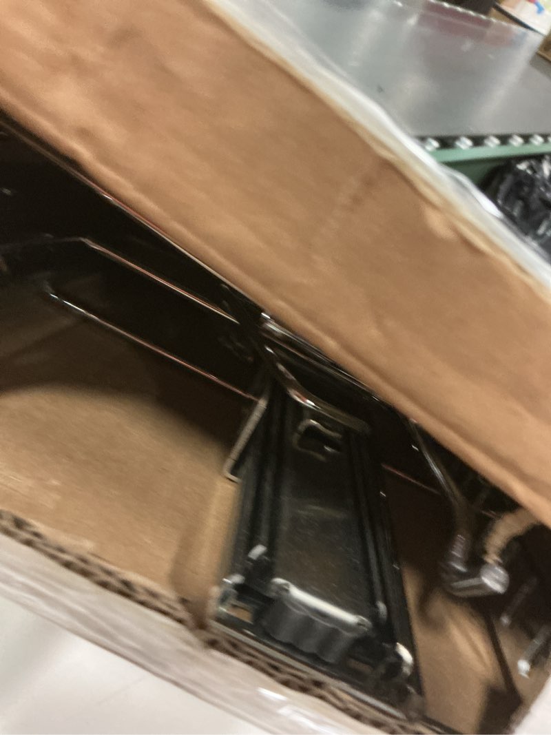 Condition photo showing Good Condition for HOLDN’ STORAGE Pull Out Trash Can Under Cabinet - Trash Can Not Included - Dedicated Space for Disposable Trash Bags, Requires a 11” Cabinet Opening, Adjustable, Heavy Duty, Anti Rust Chrome Finish 8 gal / 8.5"W