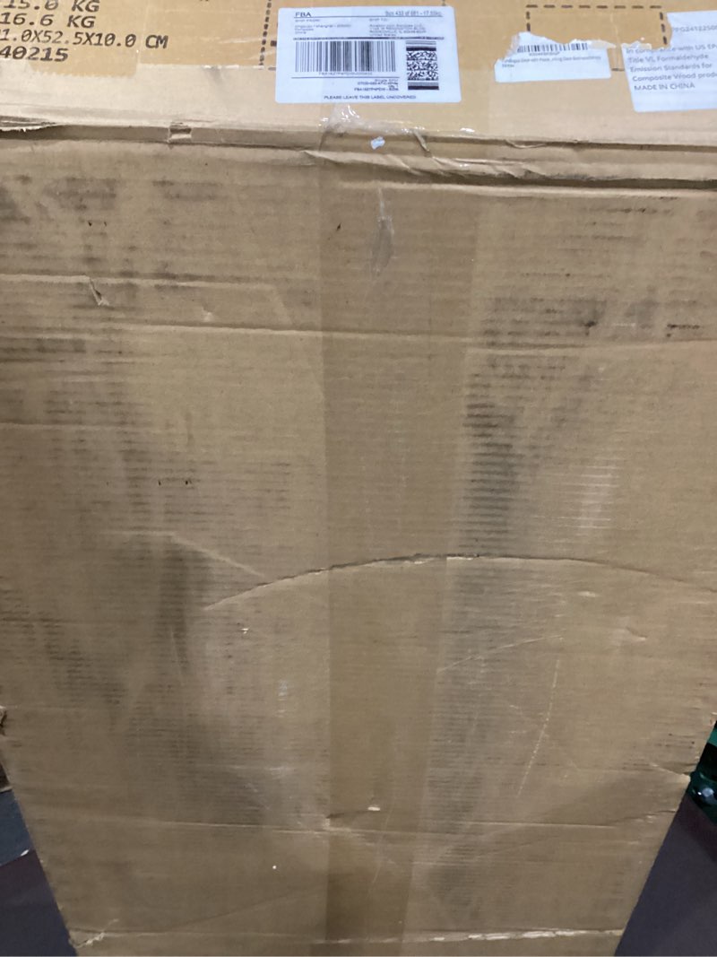 Condition photo showing Good Condition for Turologee desk with poweriding desk bedroom white Wood