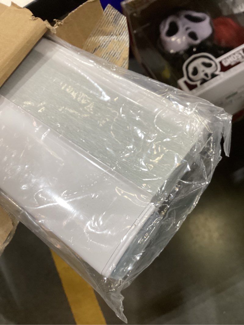 Condition photo showing Good Condition for no drill cellular shades for indoor windows, thermal insulating & noise reducing honeycomb blinds, free stop cordless blackout shades, white, 45" w x 64" h 45"w x 64"h white(blackout)