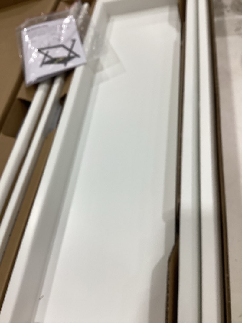 Condition photo showing As Is for uppababy bassinet stand - quick + secure attachment - white white bassinet stand v2