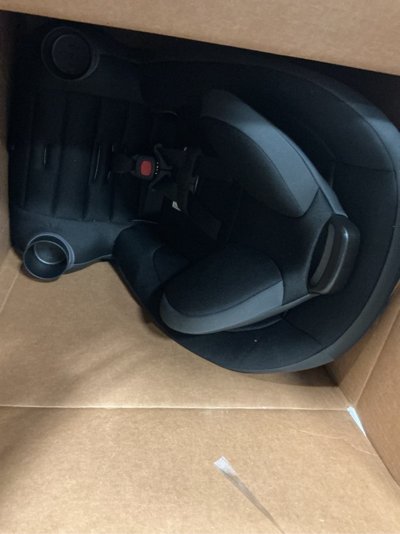 Condition photo showing Good Condition for safety 1st ellaris 3-in-1 convertible car seat, slim fit design, rear & forward-facing, 5-position headrest, 3-across fit, travel-friendly with machine-washable seat pad, smokey haze