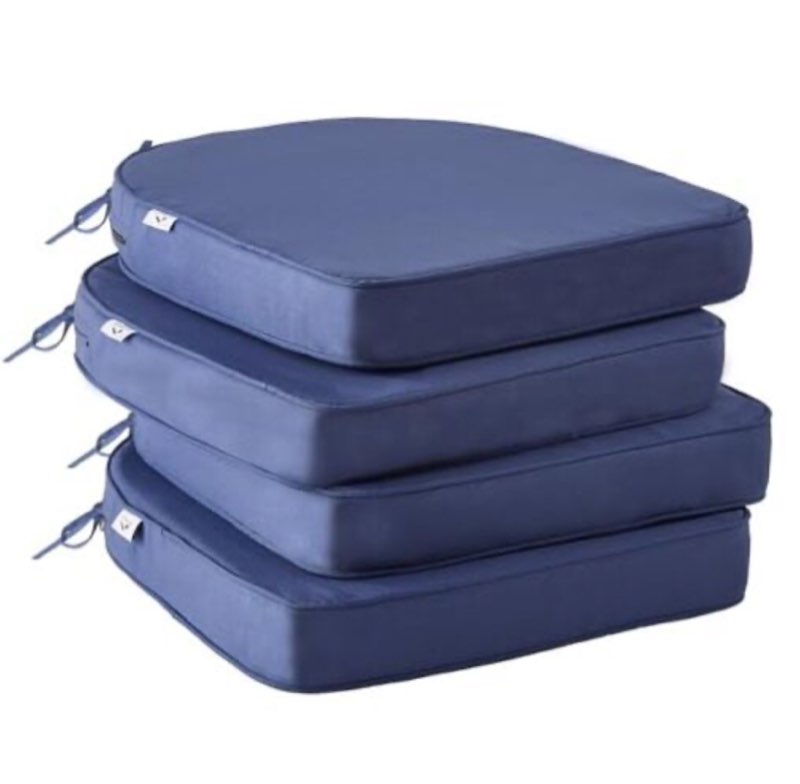 ipynbap outdoor chair cushions set of 4?waterproof outdoor seat 