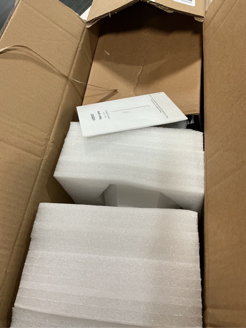 Condition photo showing Good Condition for EDISHINE LED Corner Floor Lamp, New Gesture Control Dimmable Corner Light with Remote Control, 3000K-6000K Eye Caring Standing Lamp, Modern Minimalist Lit Lamp for Bedroom, Living Room, Office, White