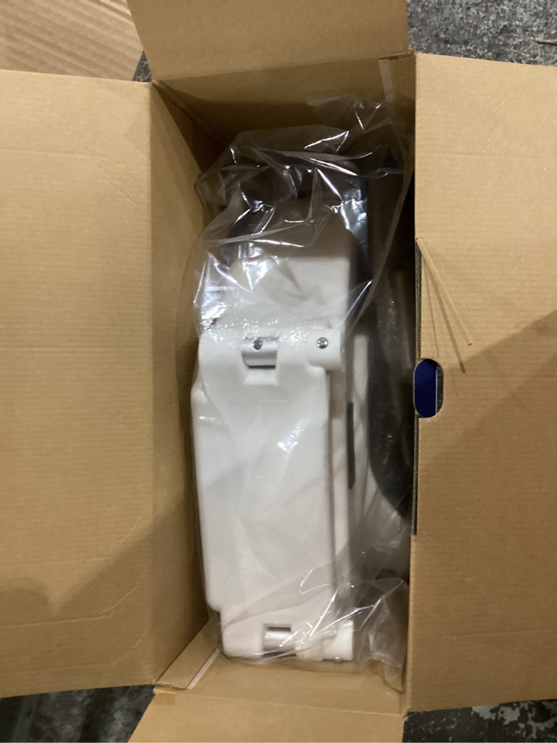 Condition photo showing New/Like New for bath safetyraised toilet seat product description: elev.toilet seat w/ remarms,rtl,1 ea