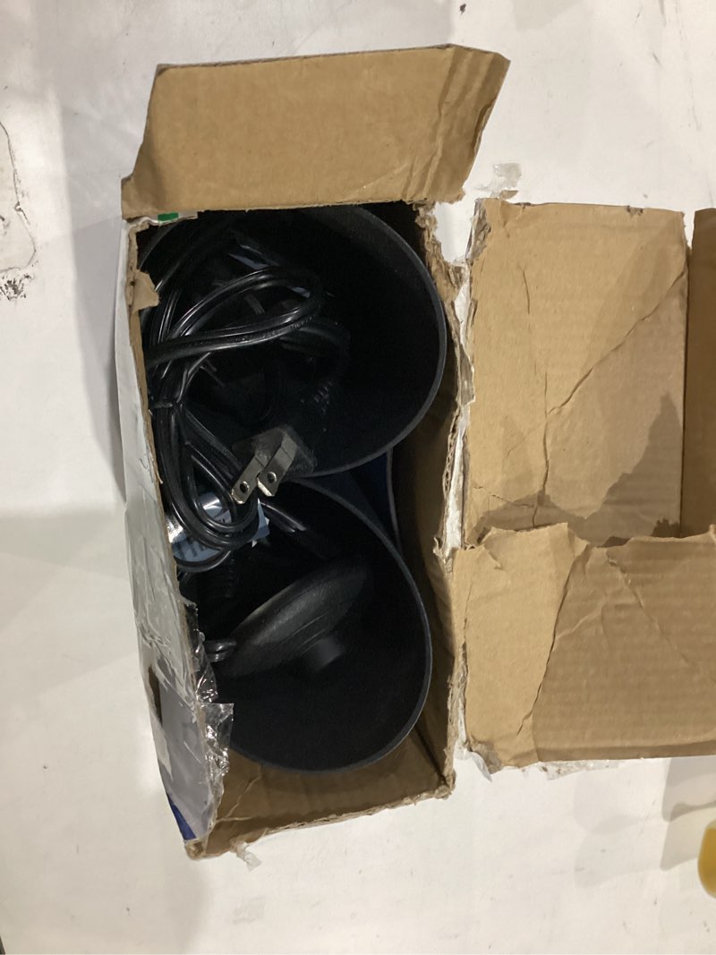 Condition photo showing As Is for Sunco Uplighting Indoor with Foot Switch, LED Floor Can Light Spotlight, for Indoor Plants 7W, 450 LM, 3000K Warm White, 120V, Non-Dimmable, Black 2 Pack