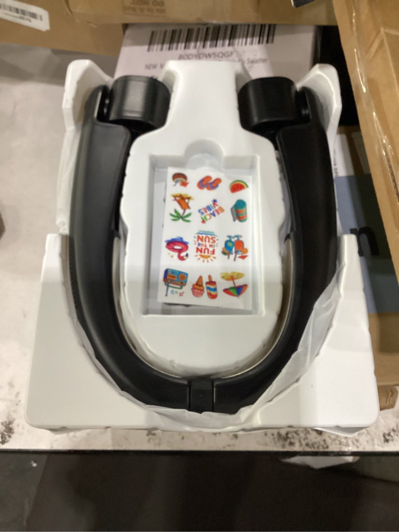 Condition photo showing Good Condition for portable neck fan with cooling plates, 6000mah rechargeable wearable fan with 1-100 speed control, hands-free personal cooling fan with digital display, adjustable air outlets for travel outdoor neck fan-black
