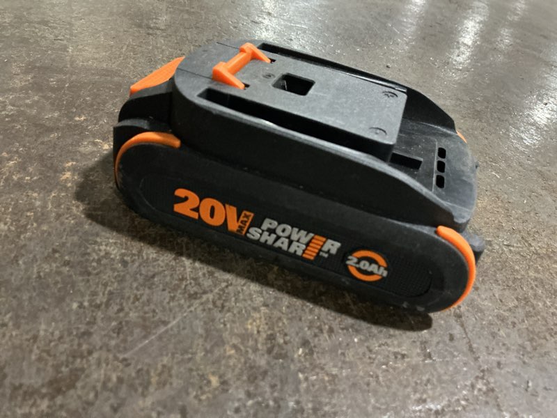 Condition photo showing Good Condition for WORX 20V Battery PowerShare Lithium-ION 2.0 Ah 1 pc, WA3669
