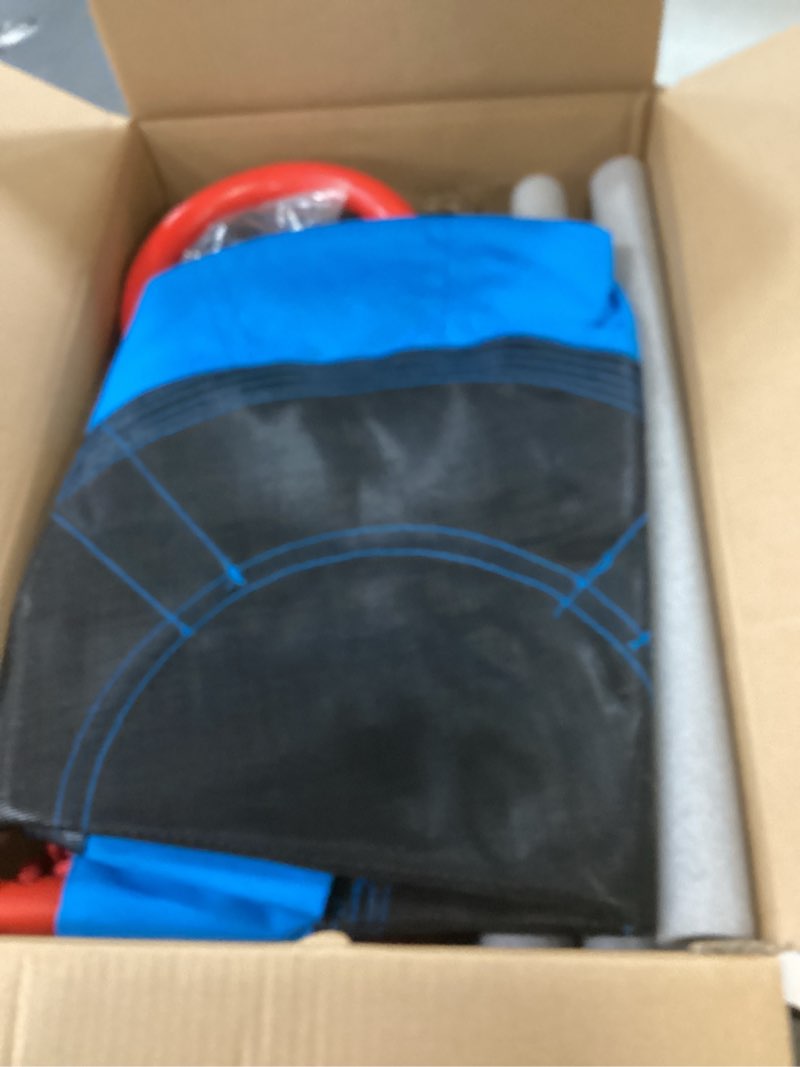 Condition photo showing New/Like New for Hapfan 65 ft Ninja Warrior Obstacle Course for Kids with Swing, Ninja Rope Course with 11 Obstacles for Backyard Outside, Tree Slackline Jungle Gym Outdoor