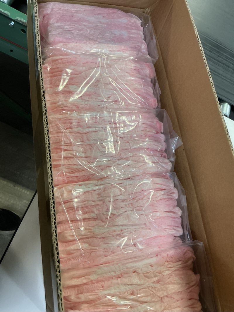 Condition photo showing New/Like New for Ambreview Disposable Dog Diapers Female, Just Pull It Up, Doggie Diapers for Female Dogs, Strong Absorbency | Leak Proof, for Dogs in Heat | Elderly | Disabled, S 100 PCS S(Waist 10.2"-18.1") 100.0