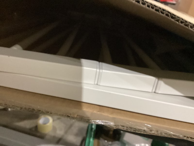 Condition photo showing item condition for BABELIO Safety Gate Door Fits for Stairs, Narrow and Wide Doorways with Auto Close, Easy Install, No Drilling, Pressure Mounted for Baby, Child, Pets, Dog/Puppy, 26''-40'', White White 30"Tall 26"-40" Wide