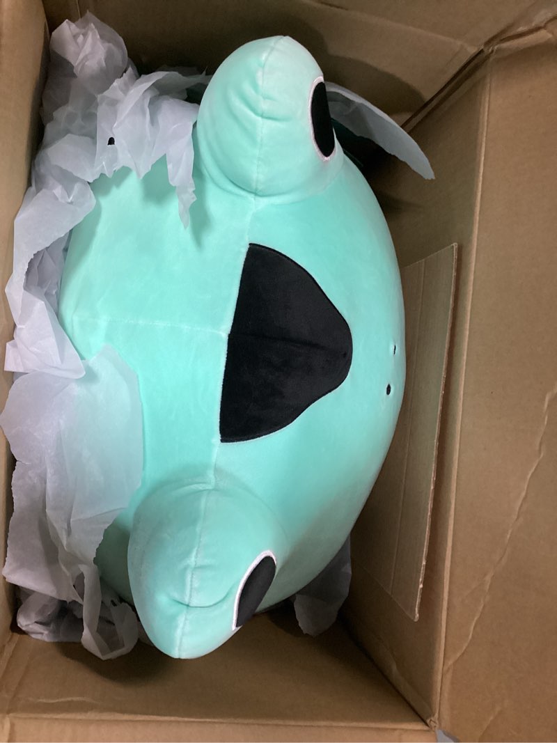 Condition photo showing Good Condition for Squishmallows Original 20-Inch Dear Teal Poison Dart Frog - Jumbo Ultrasoft Official Jazwares Plush Teal Frog
