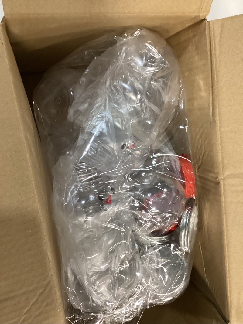 Condition photo showing Good Condition for UPKOCH 10pcs 500ml/16.91oz Christmas Booze Balls Clear Spherical Bottle Baubles with Silver Caps, Fillable Pendant Tree Ornaments Hanging Decoration for Drinks Candy Holiday Party Decor