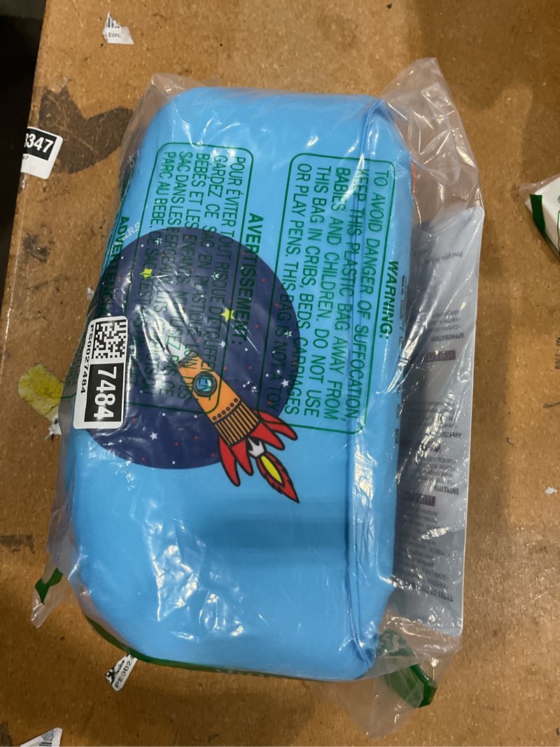 Condition photo showing New/Like New for blue rockership bluemars uscg toddler life jacket swim vest for age 1/2/3/4/5/6 years old, coast guard approved toddler floaties for pool swimming,boating, kids arm water wings for children 30-50 lbs rocket