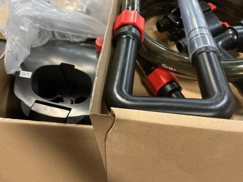 Condition photo showing As Is for Marineland Magniflow Canister Filter For aquariums, Easy Maintenance,Black Up to 100-Gallons Standard Packaging