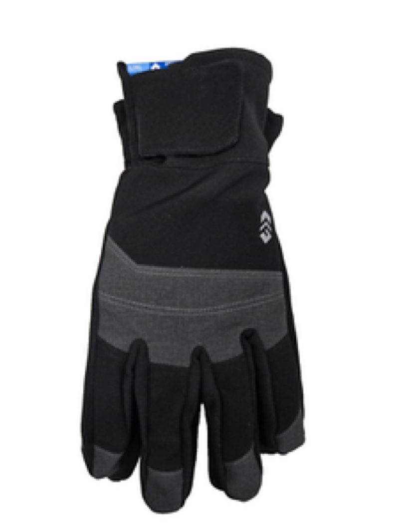 free country men's touchscreen compatible insulated softshell black glove l/xl (pack of 2)