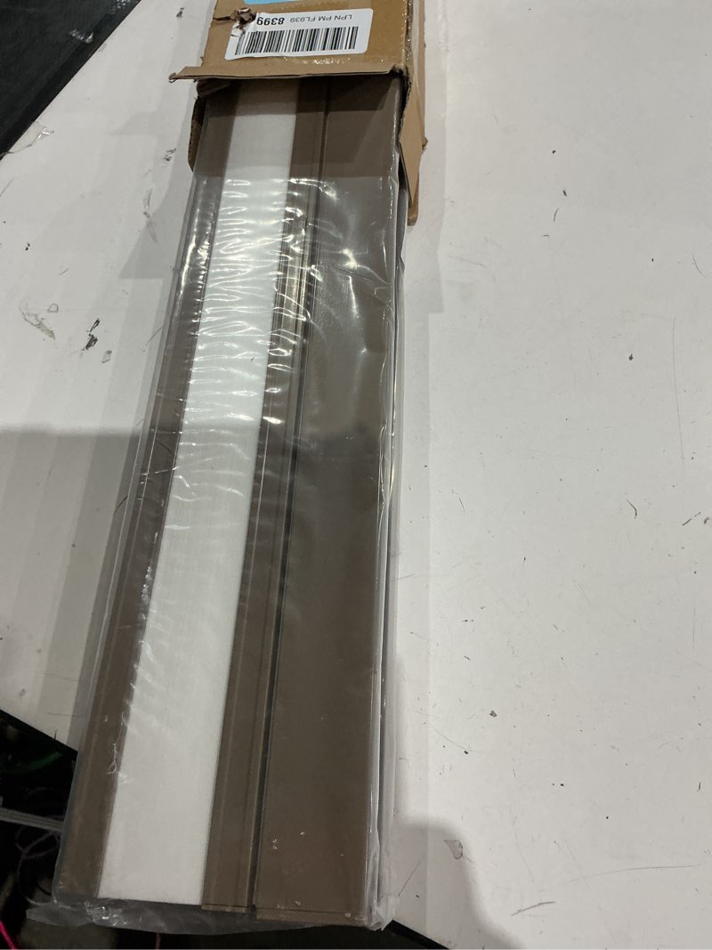 Condition photo showing Good Condition for lazblinds top down bottom up (tdbu) cordless cellular shades, light filtering honeycomb shades thermal insulation noise reduction blinds for windows, 35" w x 64" h, brown brown - light filtering 35" w x 64" h