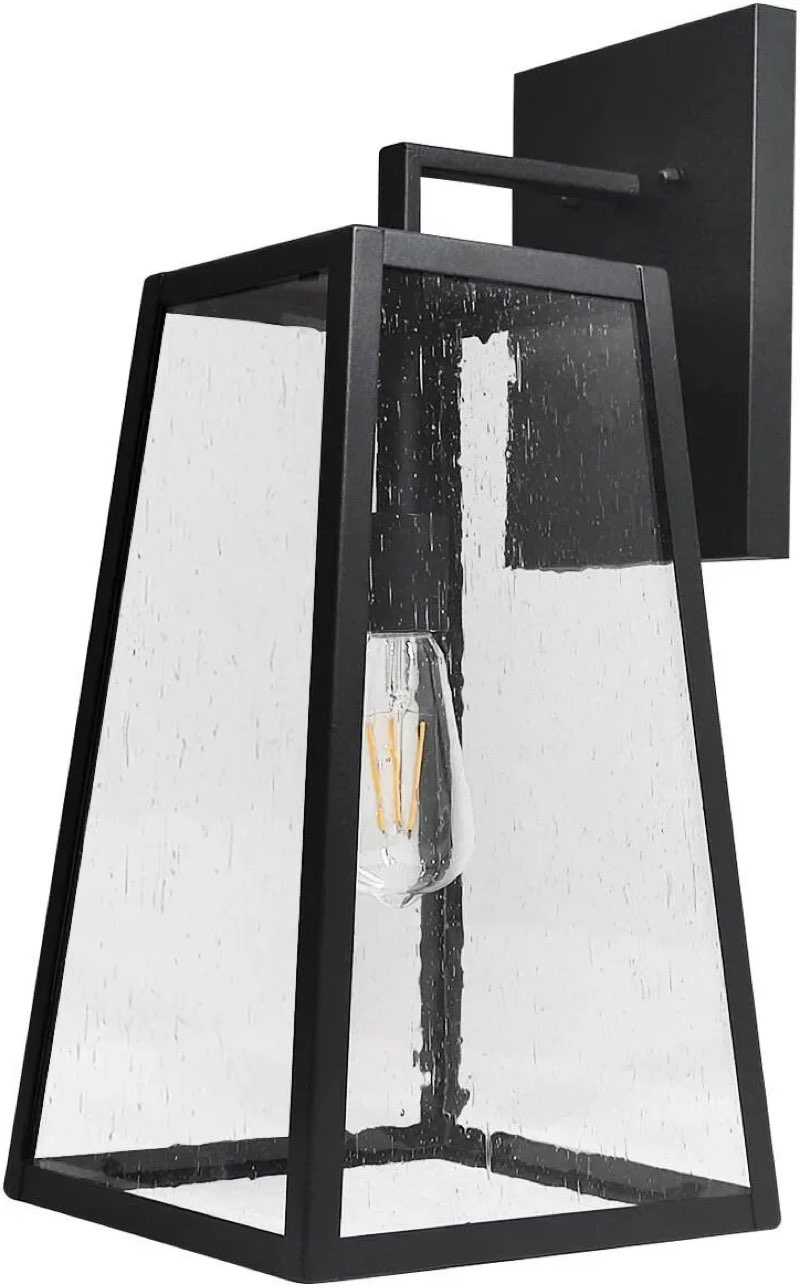 details by becki owens 20-inch black wall lantern
