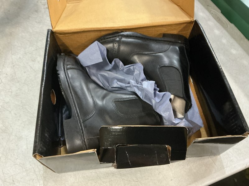 Condition photo showing New/Like New for tuffrider children's starter front zip paddock boots | kids equestrian horse riding english boots size 1